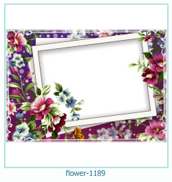 cadre photo fleur 1189