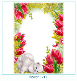 cadre photo fleur 1213
