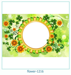 cadre photo fleur 1216