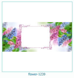 cadre photo fleur 1239
