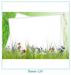 cadre photo fleur 124