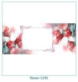 cadre photo fleur 1240