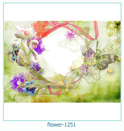 cadre photo fleur 1251