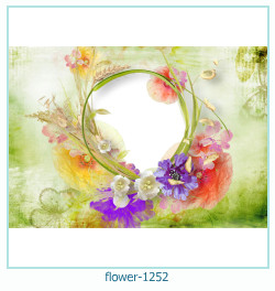 cadre photo fleur 1252