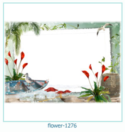 cadre photo fleur 1276