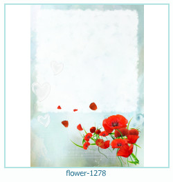 cadre photo fleur 1278