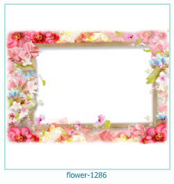 cadre photo fleur 1286