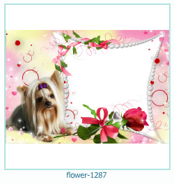 cadre photo fleur 1287