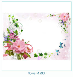 cadre photo fleur 1293