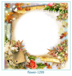 cadre photo fleur 1299