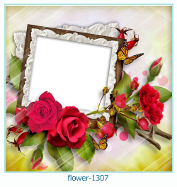cadre photo fleur 1307