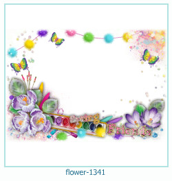 cadre photo fleur 1341