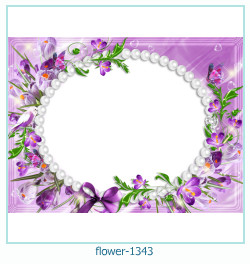 cadre photo fleur 1343