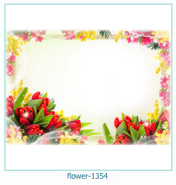 cadre photo fleur 1354