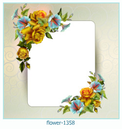 cadre photo fleur 1358
