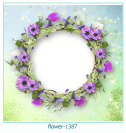 cadre photo fleur 1387