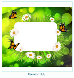 cadre photo fleur 1389
