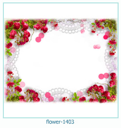 cadre photo fleur 1403