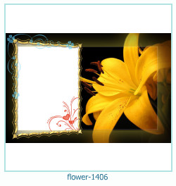 cadre photo fleur 1406