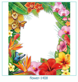 cadre photo fleur 1408