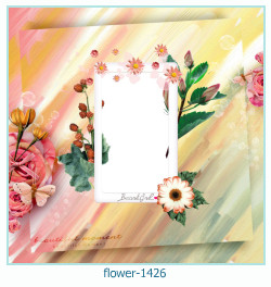cadre photo fleur 1426