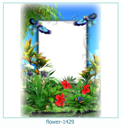 cadre photo fleur 1429