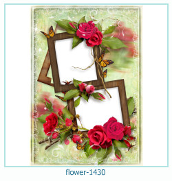 cadre photo fleur 1430