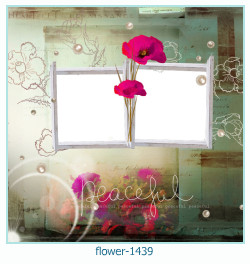 cadre photo fleur 1439