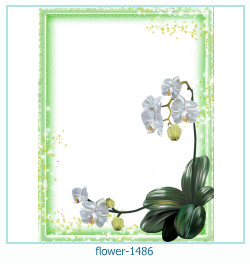 cadre photo fleur 1486