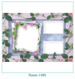 cadre photo fleur 1489
