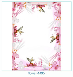 cadre photo fleur 1495