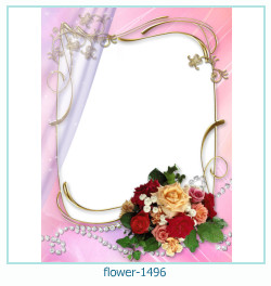 cadre photo fleur 1496