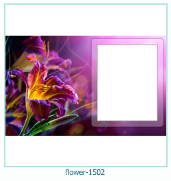 cadre photo fleur 1502