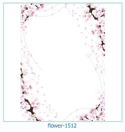 cadre photo fleur 1512