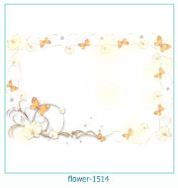 cadre photo fleur 1514