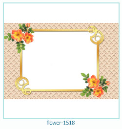 cadre photo fleur 1518