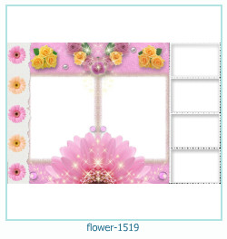 cadre photo fleur 1519