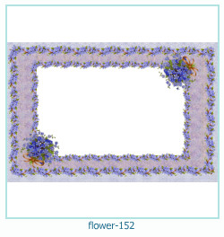 cadre photo fleur 152