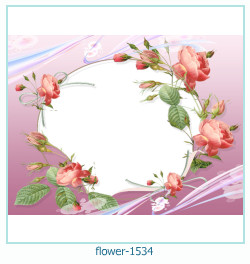 cadre photo fleur 1534