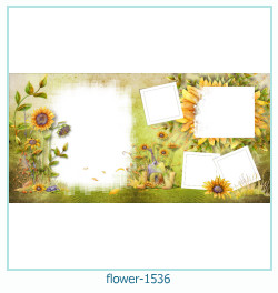 cadre photo fleur 1536