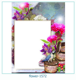 cadre photo fleur 1572