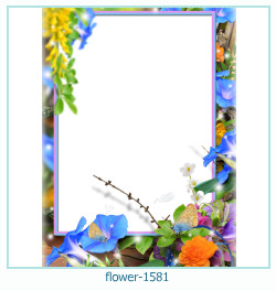 cadre photo fleur 1581