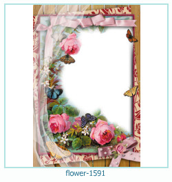 cadre photo fleur 1591