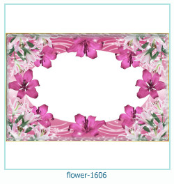 cadre photo fleur 1606