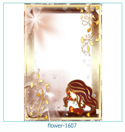 cadre photo fleur 1607