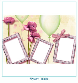 cadre photo fleur 1608