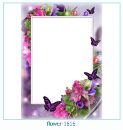 cadre photo fleur 1616