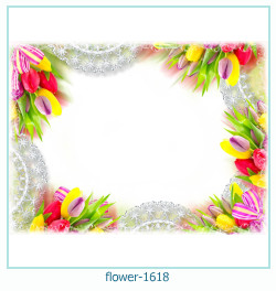 cadre photo fleur 1618