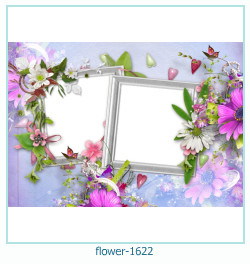 cadre photo fleur 1622