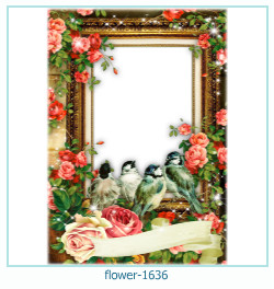 cadre photo fleur 1636